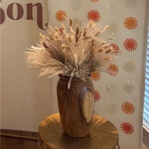 Pampas grass and pink lagurus bunch